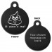 It Wasn't Me Engraved Aluminium 31mm Large Round Pet Dog ID Tag